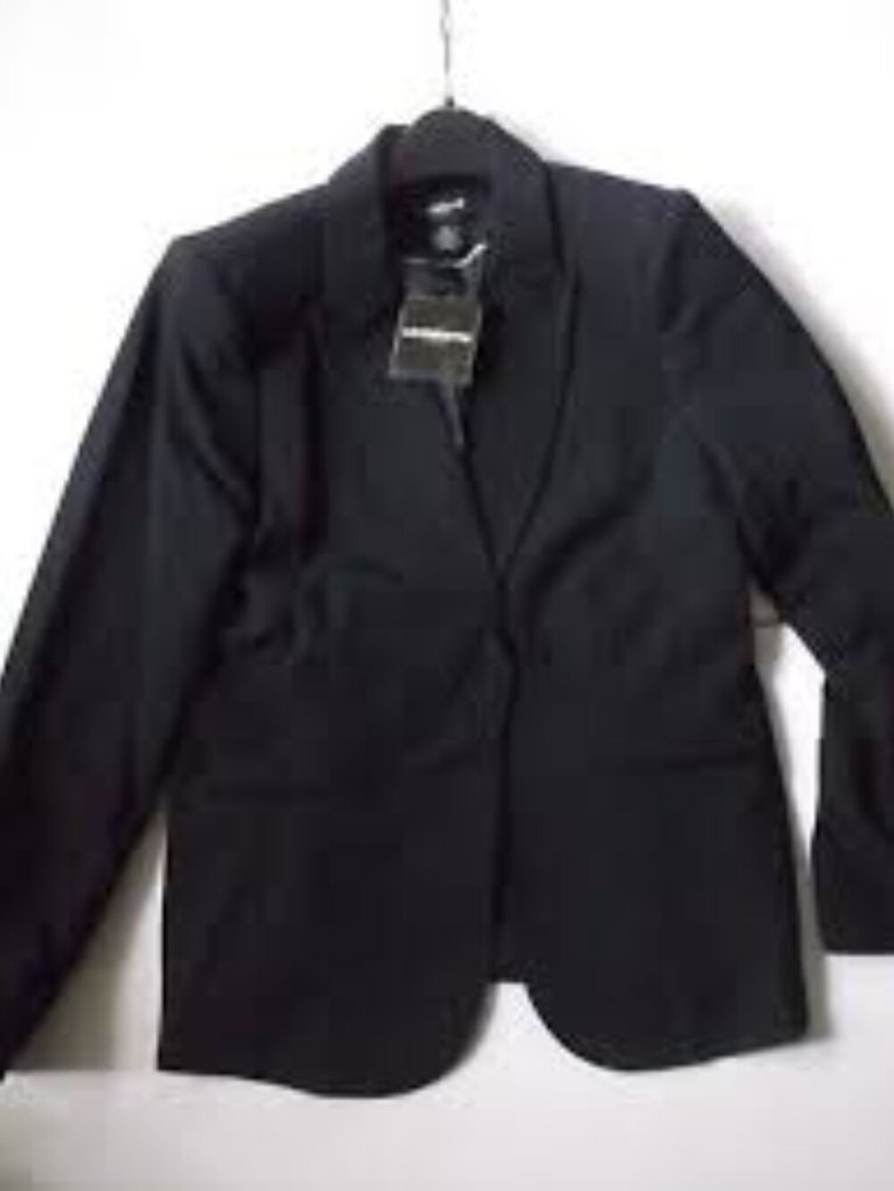 Liz Claiborne 1 Button Essential Jacket in Navy New With Tags Size 10 Pre-Priced
